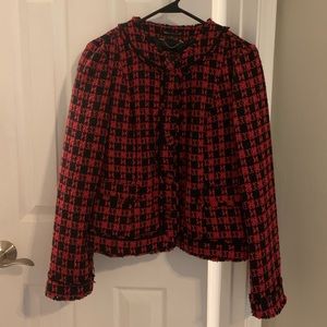Express plaid jacket